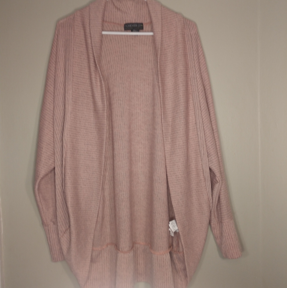 Blush Pink Cardigan F21
